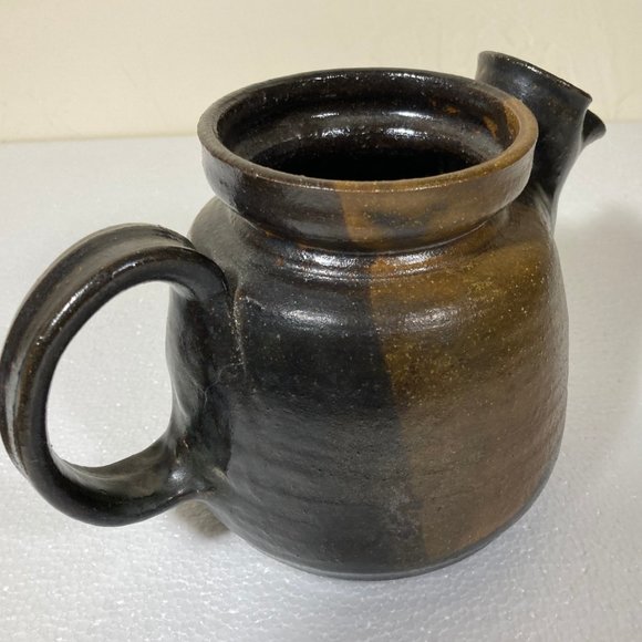 Hand Thrown Pottery Teapot Signed Bogdanowitz - Picture 8 of 8